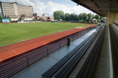 Atletická dráha - tribuna